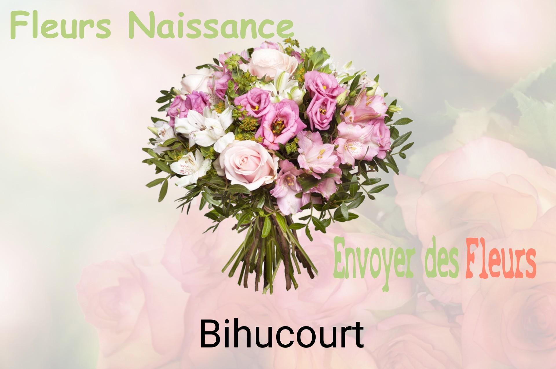 Bouquet de fleurs de naissance livré à Bihucourt